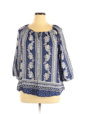 Fred David Long Sleeve Blouse (view 1)