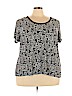 Tommy Hilfiger Gray Short Sleeve Top Size 3X - photo 1