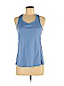 Nike 100% Recycled Polyester Blue Active Tank Size M - photo 1