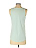 Ann Taylor LOFT 100% Polyester Teal Sleeveless Blouse Size S (petite) - photo 2