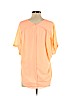 Lush 100% Polyester Pink Short Sleeve Blouse Size S - photo 2