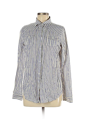 Elizabeth and James Long Sleeve Button-Down Shirt (view 1)