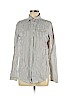 Elizabeth and James 100% Cotton White Long Sleeve Button-Down Shirt Size M - photo 1