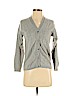 Snow Lotus 100% Cashmere Gray Cashmere Cardigan Size EU (FR) 34 / US 2 - photo 1