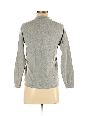 Snow Lotus Cashmere Cardigan (view 2)