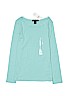 Gap Kids 100% Cotton Teal Long Sleeve T-Shirt Size S (kids) - photo 1