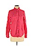 Express Pink Long Sleeve Button-Down Shirt Size XS (petite) - photo 1