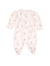 Kissy Kissy 100% Pima Cotton Print Pink Long Sleeve Outfit Size 0-3 mo - photo 2