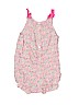 Jacadi 100% Cotton Pink Short Sleeve Onesie 12-18 MO / 18 MO - photo 2