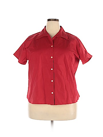 Eddie Bauer Short Sleeve Button-Down Shirt (view 1)