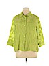 Coldwater Creek Green Long Sleeve Blouse Size XL - photo 1
