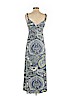 Ann Taylor LOFT Blue Casual Dress Size 2 (petite) - photo 2