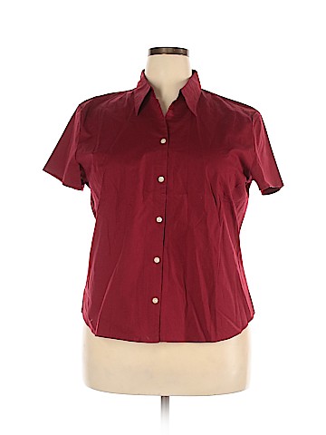 Eddie Bauer Short Sleeve Button-Down Shirt (view 1)