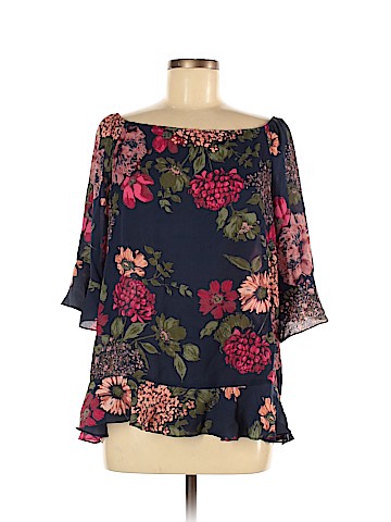 Paper Crown Short Sleeve Blouse (view 1)