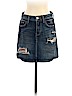Current/Elliott 100% Cotton Blue Denim Skirt Size 25 waist - photo 1