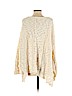 Free People 100% Cotton Ivory Pullover Sweater Size S - photo 2