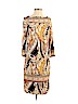 Adrienne Vittadini Tan Casual Dress Size S - photo 1