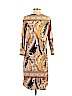 Adrienne Vittadini Tan Casual Dress Size S - photo 2