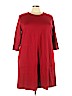 J.jill Red Casual Dress Size 3X - photo 1