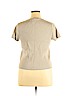 Lizwear by Liz Claiborne Tan Short Sleeve Silk Top Size XL - photo 2