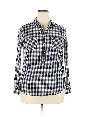 Merona Long Sleeve Button-Down Shirt (view 1)