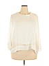 Zara 100% Polyester Ivory 3/4 Sleeve Blouse Size XXL - photo 1