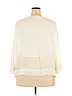 Zara 100% Polyester Ivory 3/4 Sleeve Blouse Size XXL - photo 2