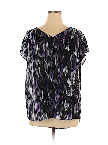 Apt. 9 Short Sleeve Blouse (view 1)