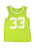 The Children's Place 100% Cotton Green Active Tank Size m(7 - 8) - photo 1