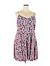 Old Navy 100% Rayon Pink Casual Dress Size 2X - photo 1