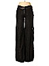 Richmond X 100% Cotton Black Cargo Pants Size 8 - photo 1