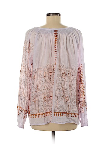 Antik Batik Long Sleeve Blouse (view 2)