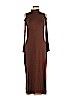 Tasha Polizzi Collection Brown Casual Dress Size M - photo 1