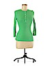 Splendid Green Long Sleeve Henley Size M - photo 1