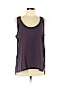 Banana Republic Factory Store 100% Polyester Purple Sleeveless Blouse Size L (petite) - photo 1
