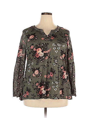 Style&Co Long Sleeve Top (view 1)