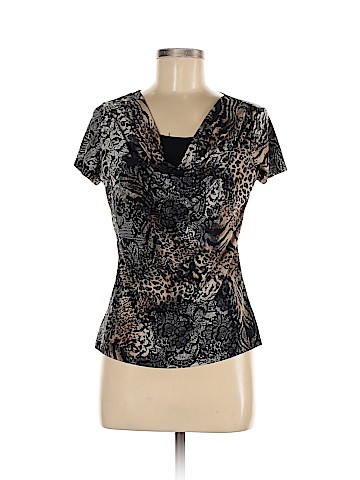 Brittany Black Short Sleeve Top (view 1)