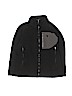 The North Face 100% Polyester Black Fleece Jacket Size 10 - 12 - photo 1