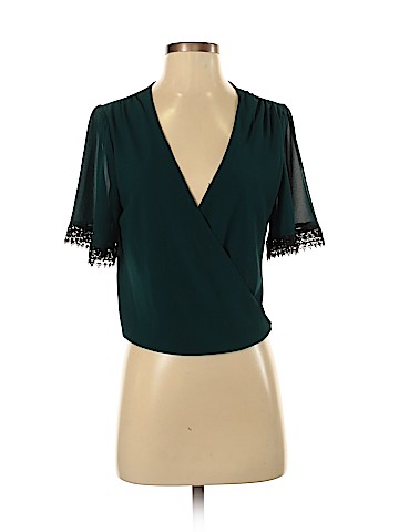 Forever 21 Short Sleeve Blouse (view 1)