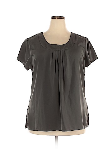 Lands' End Short Sleeve Blouse (view 1)
