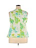 Fashion Bug 100% Polyester Green Sleeveless Blouse Size 18/20W - photo 2