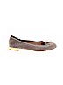 J.Crew 100% Leather Gray Flats Size 8 1/2 - photo 1