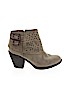 Laura Scott Tan Ankle Boots Size 7 - photo 1