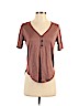 Madewell 100% Lyocell Brown Short Sleeve T-Shirt Size XS - photo 1