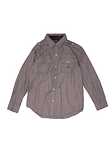 Nautica Long Sleeve Button-Down Shirt (view 1)