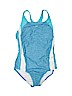 Speedo Blue One Piece Swimsuit Size 14 - photo 1