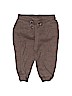 H&M 100% Cotton Brown Sweatpants Size 6-9 mo - photo 1