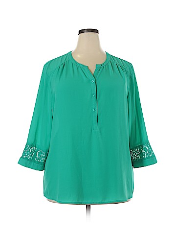 Van Heusen 3/4 Sleeve Blouse (view 1)