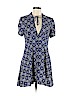 Free People Blue Casual Dress Size 5 - photo 1