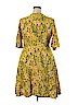 Old Navy 100% Rayon Yellow Casual Dress Size 1X - photo 2